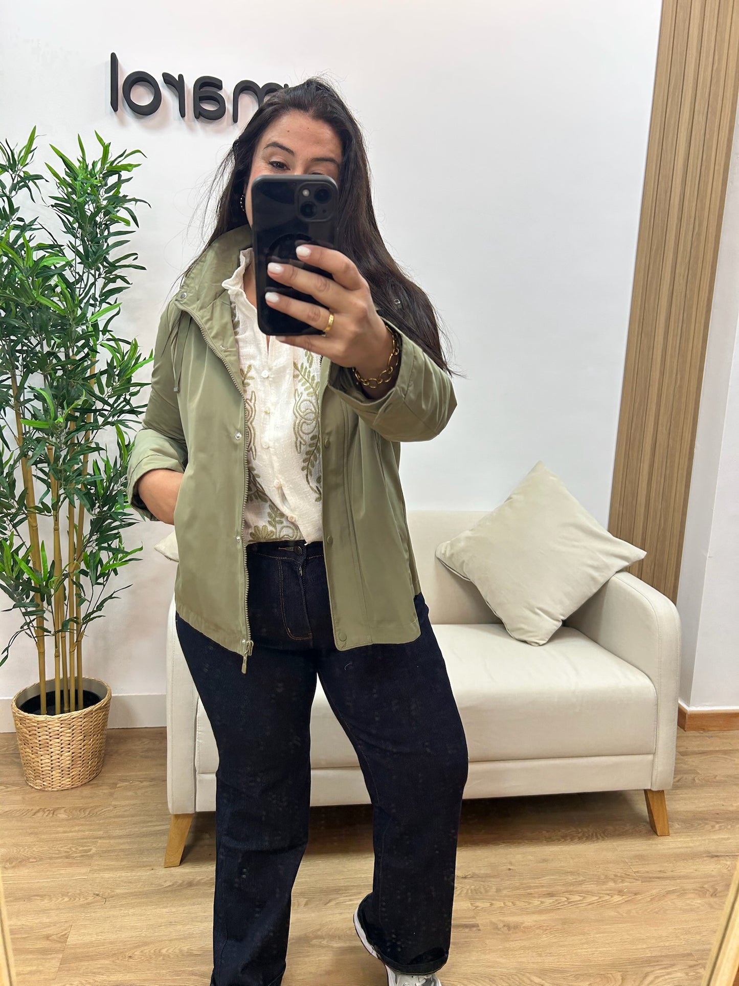 CHAQUETA KAKI