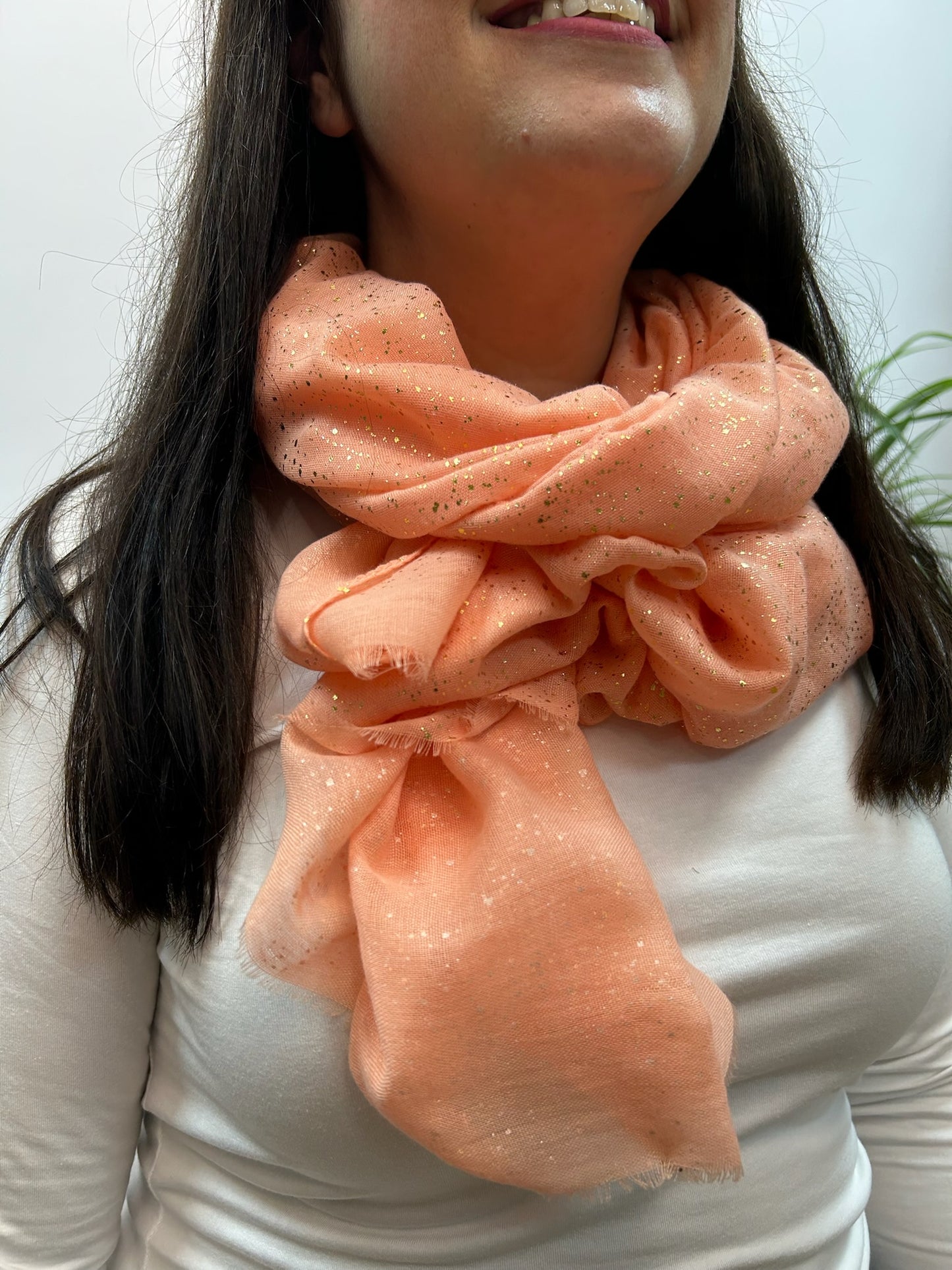 FULAR VERANO NARANJA