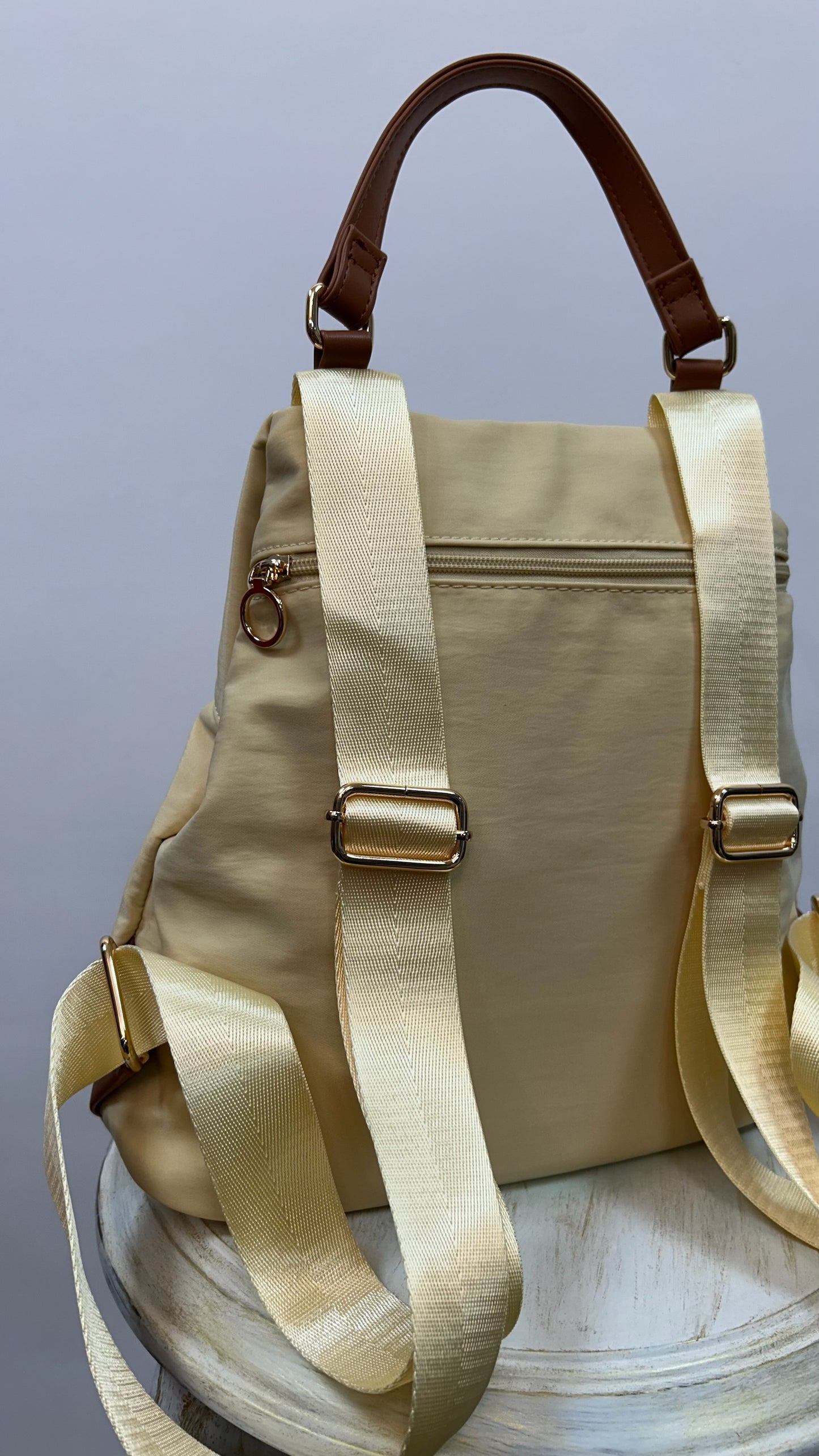 MOCHILA ANTIROBO AMARILLA