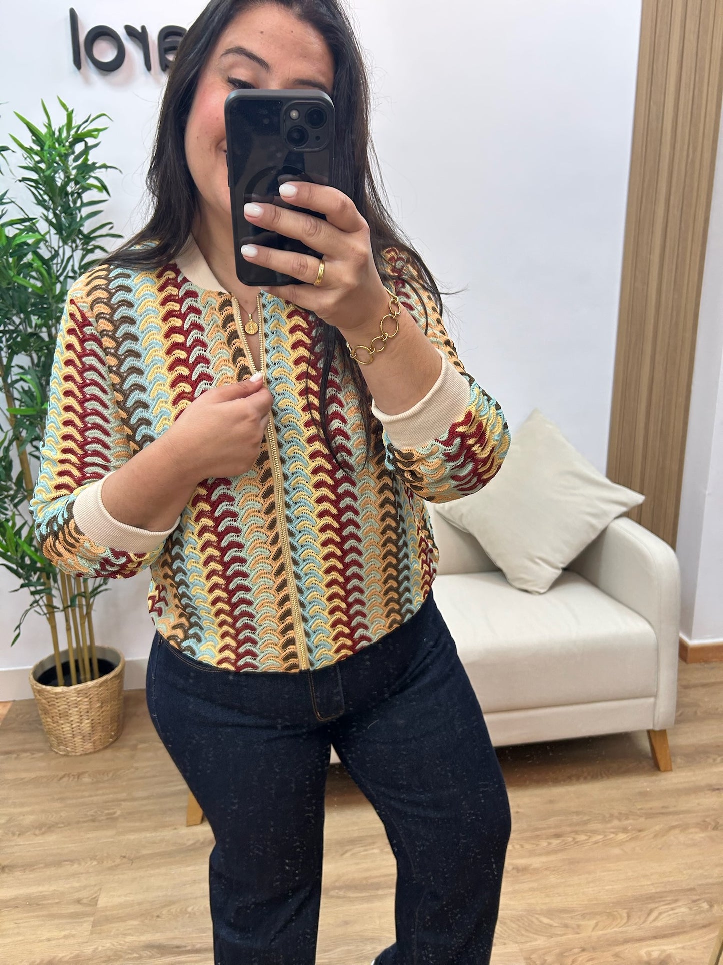 BOMBER MULTICOLOR