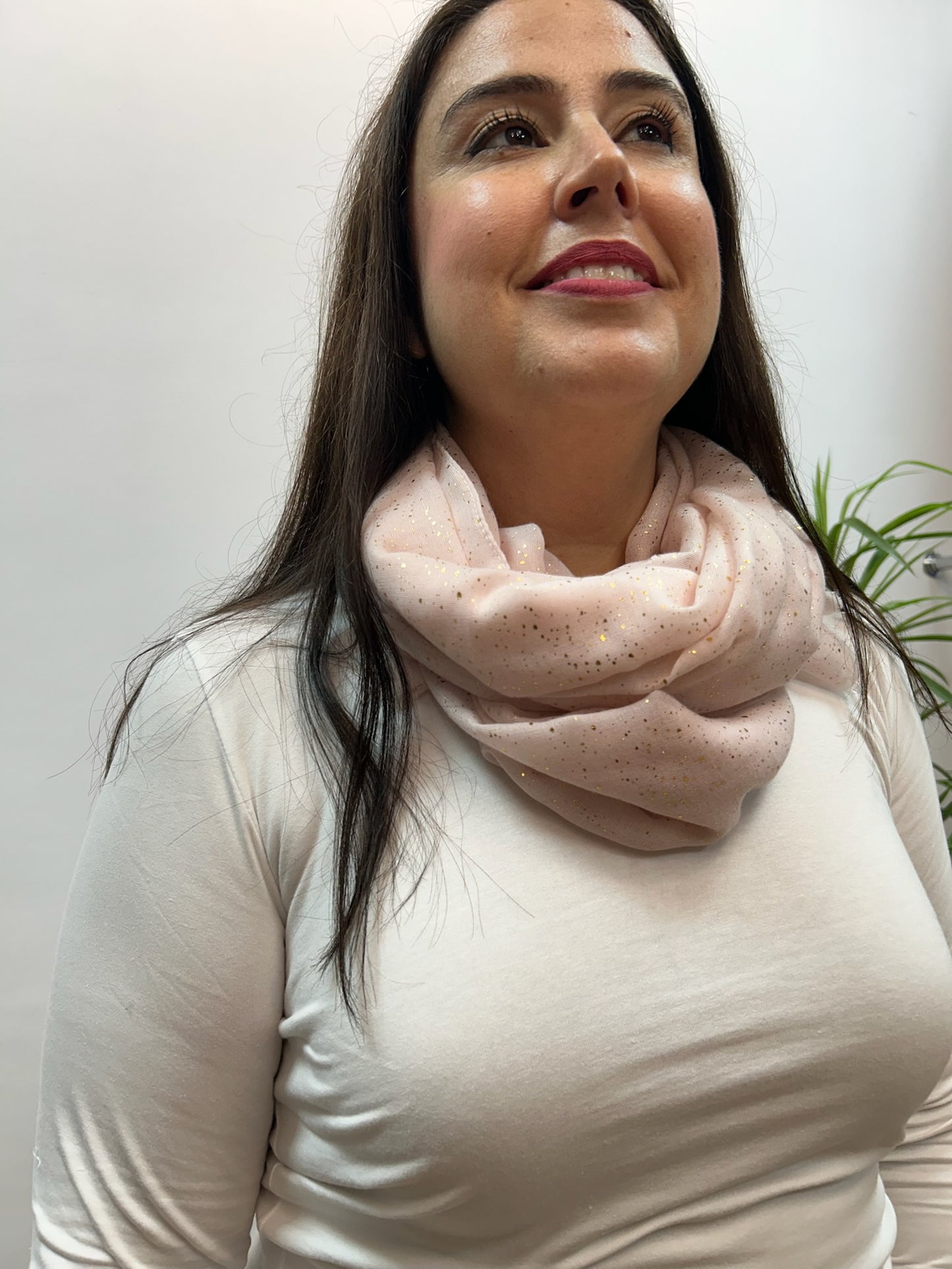 FULAR VERANO ROSA