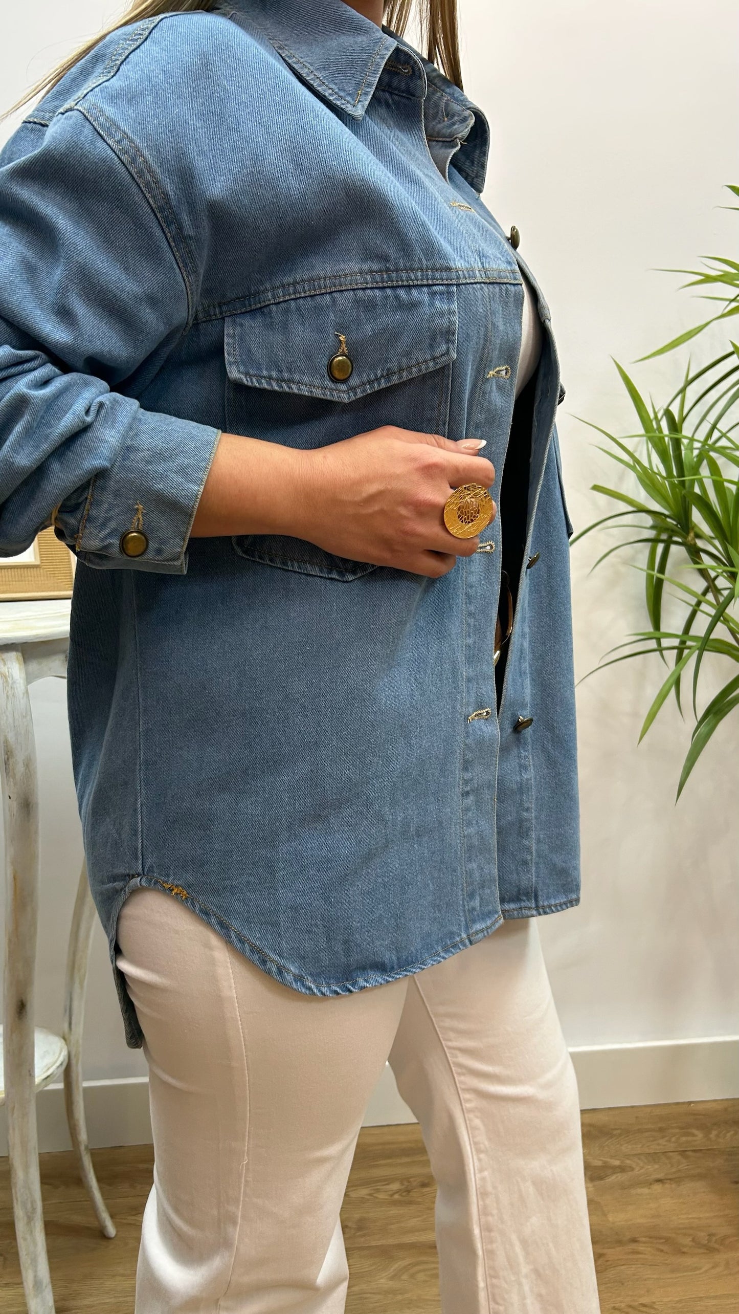 SOBRECAMISA DENIM
