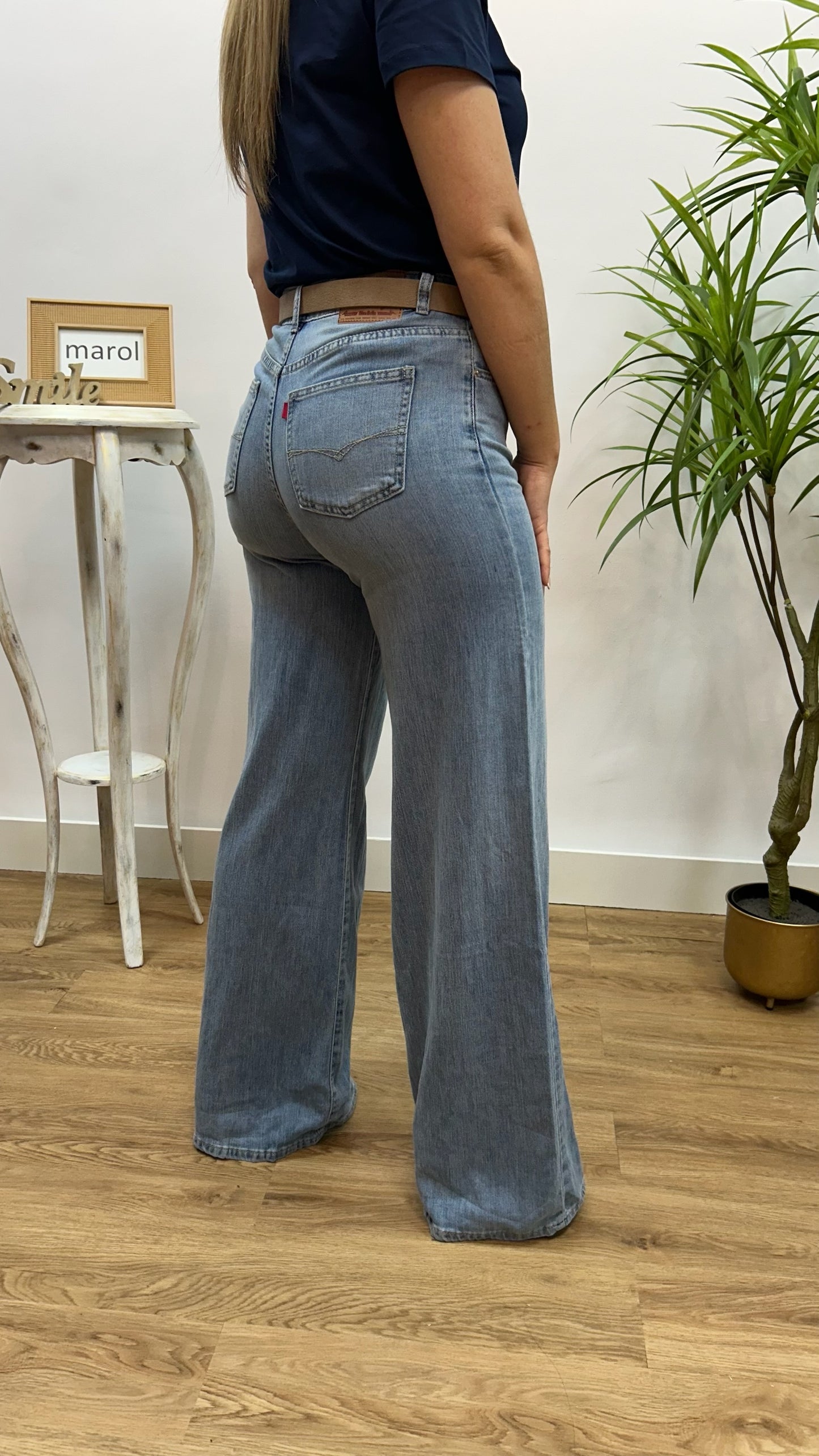VAQUERO WIDE LEG BLUE