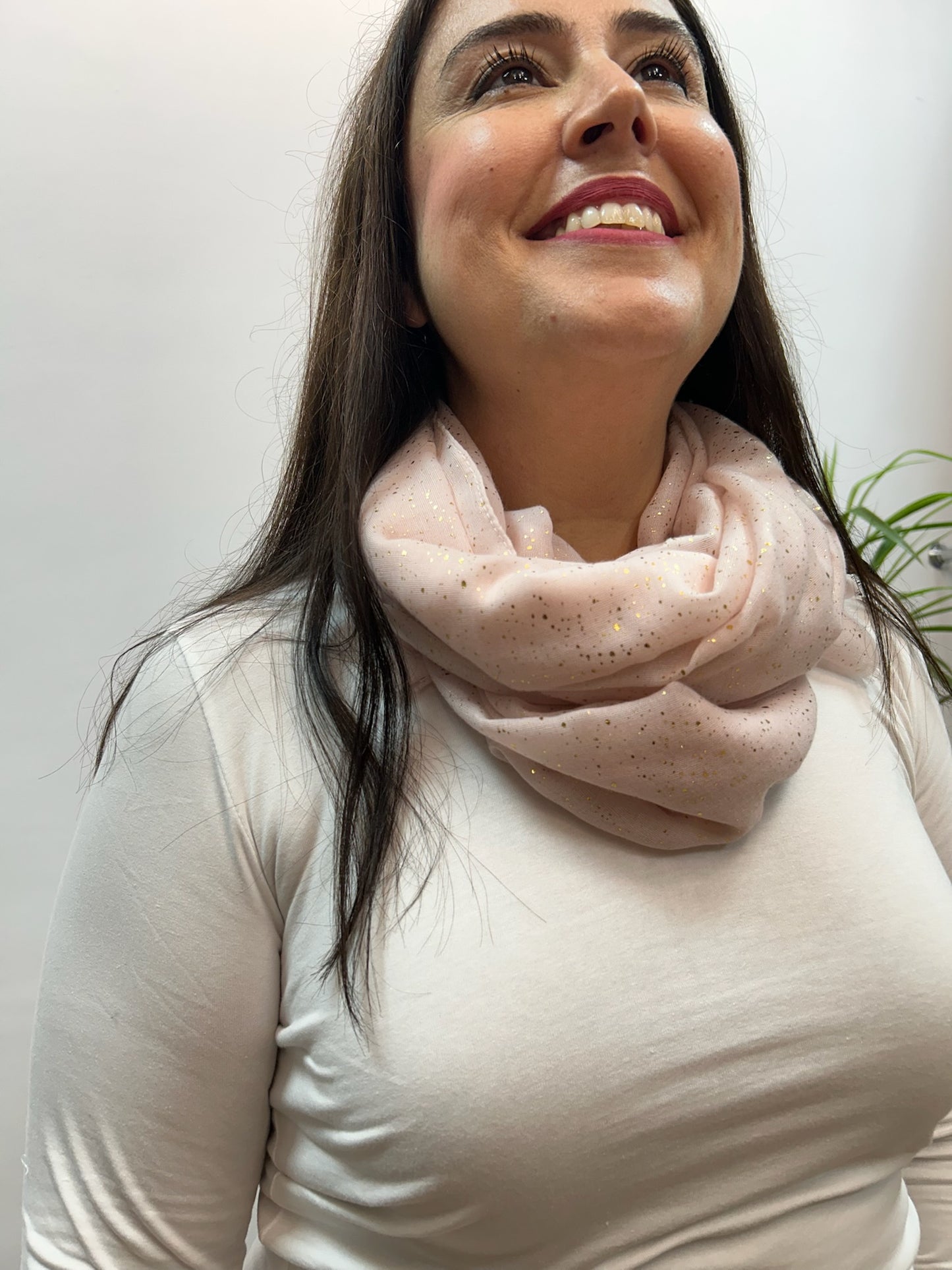 FULAR VERANO ROSA