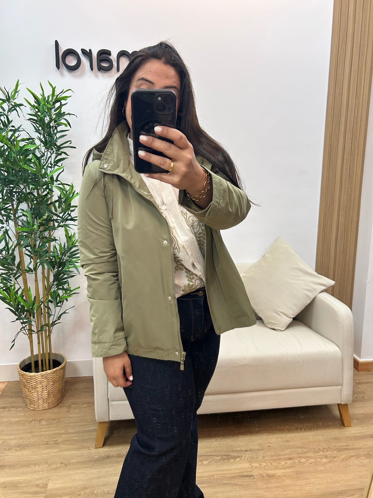 CHAQUETA KAKI