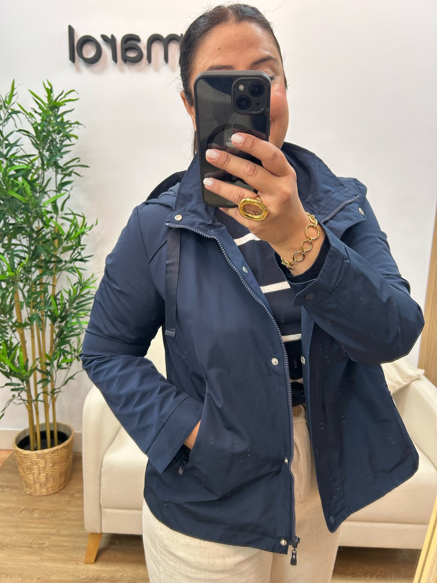 CHAQUETA MARINO