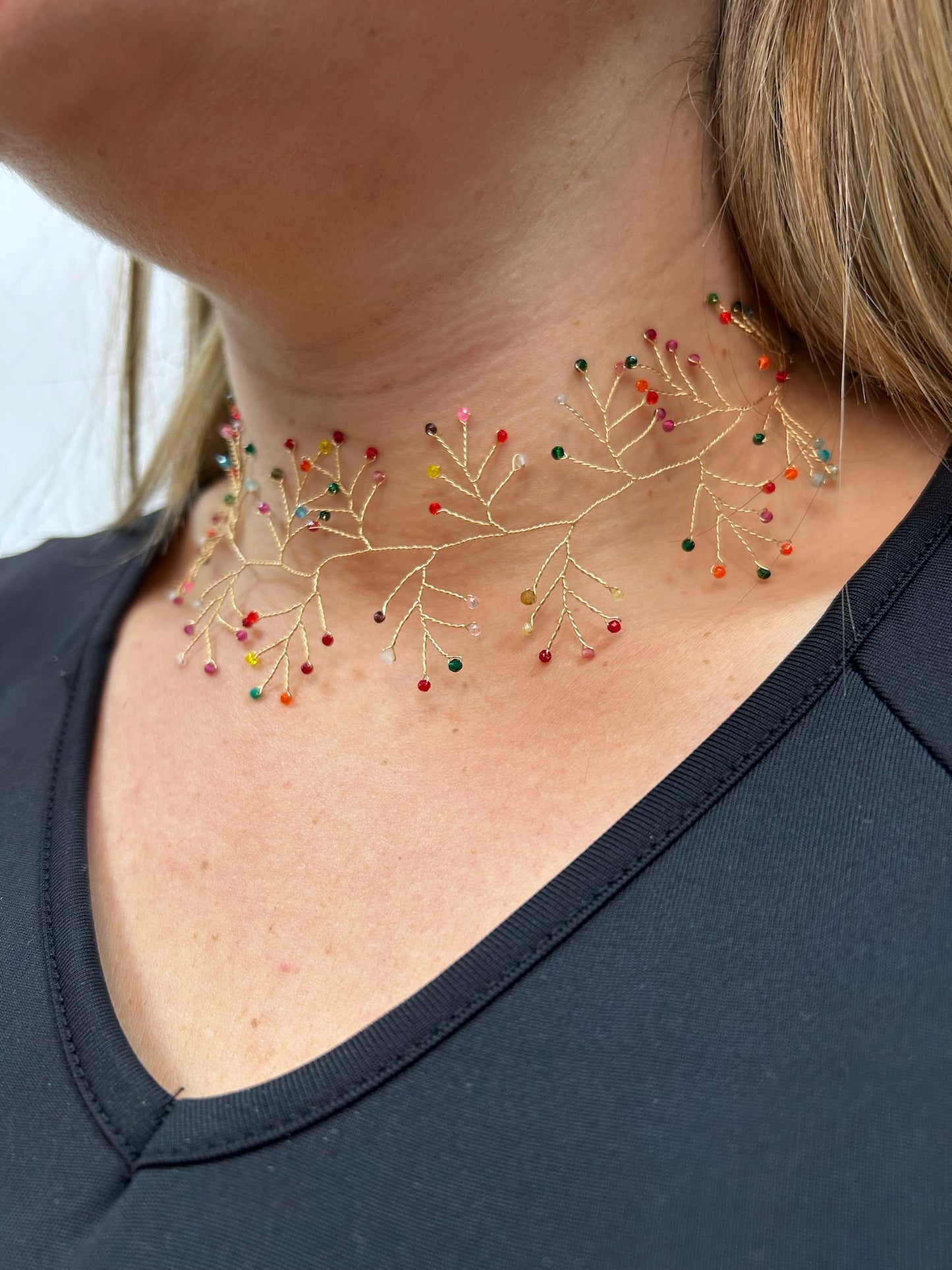 CHOKER RAMAS PRIMAVERA